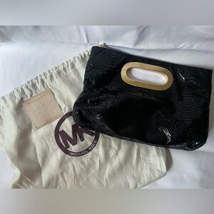 Michael Kors Black Clutch Bag